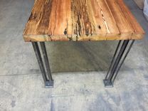 Mid Century Modern Steel Column Legs 2 small