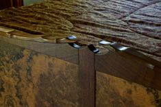 Figured Walnut Four Poster Bed 3 small