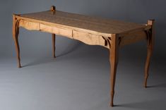 Figured Cherry Executive Desk 1 small