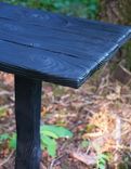 Charred Furrow Side Table 2 small
