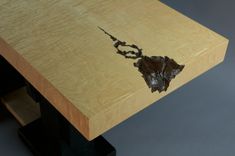 Carved And Charred Art Deco Console 4 small