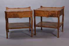 Contemporary Art Nouveau Bedside Tables 1 small