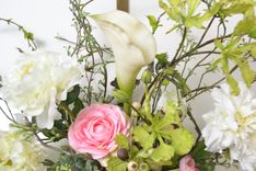 Floral Wall Hanging, Floral Wall Decor, Floral Basket, Wall Decor, Home Wall Decor, Wall Hanging 5 small