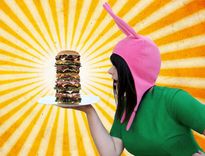 Bunny Ears Hat. 5 small