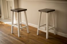 Rustic Bar Stools 2 small