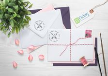 Personalized Self Inking Return Address Stamps --Si-4927-Holly Grant 1 small
