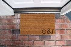 Custom Door Mats --Dm-Coir-C&R 1 small
