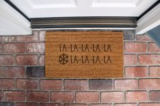 Custom Door Mats --Dm-Coir-Falala 1 small
