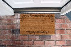 Custom Door Mats --Dm-Coir-Merrett 1 small