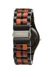 Custom Engraved Red Sandalwood And Ebony Wood Graduation Watch For Men By Ambici 3 small