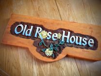 Hand Carved Residential Signs 2 small