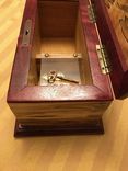 Figured Ambrosia Maple And Purpleheart Music And Jewelry Box 4 small