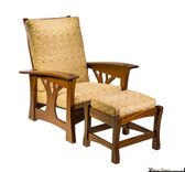 Arbor Morris Chair In Sapele 5 small