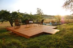 Custom Free Standing Deck 1 small