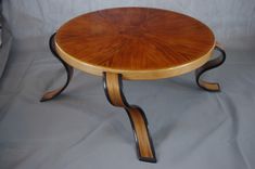 Custom Modern Art Deco Inspired Coffee Table "Perpetual Motion" 1 small