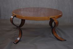 Custom Modern Art Deco Inspired Coffee Table "Perpetual Motion" 2 small