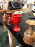 Wood Cup Turnings 2 small