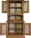 White Purple Heart Hutch 3 small
