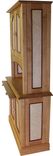 White Purple Heart Hutch 4 small