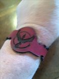 Leather Bracelet Team Valor 2 small