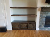 Built-In Shevles & Media Storage 3 small