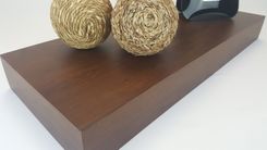 Floating Wall Shelf Shelves 60 Inch Walnut Color Labor Day Sale Wall Modern Decor 2 small