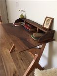 Ranchwood: Modern Walnut + Alder Writing Desk 2 small