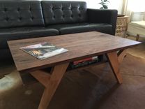 Ranchwood: Modern Walnut + Alder Coffee Table 2 small