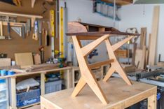 Ranchwood: Modern Walnut + Alder Writing Desk 3 small