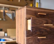 Ranchwood: Modern Walnut + Alder Credenza 4 small