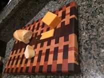 Custom End Grain Cutting Board 5 small