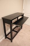 Tall Computer Desk With Sliding Tray 4 small