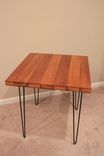 Hairpin Solid Iroko Table 4 small