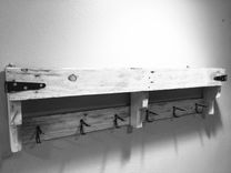 Pallet Shelves, Coat Racks, Coffee Cup Racks, Ect. 2 small