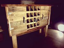 Rustic Wine Rack Buffet 1 small
