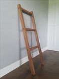 American Oak Blanket Ladder 3 small