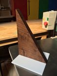 Walnut And Steel Bookends 1 small