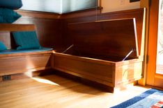 Breakfast Room Table And Bench. 3 small
