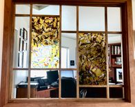 Fused Glass Windows - Dreams Of Philosophy 2 small