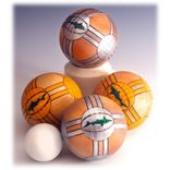 Bocce Sets With Painted Balls 2 small