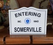 Massachusetts Town Line Sign 3 small