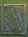 Artistic Steel Gate - Steel Panel Art - Banana Leaf - Decorative Steel Panel 1 small