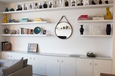 Marble And Oak Alcove Wall Unit 1 small