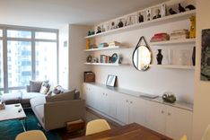 Marble And Oak Alcove Wall Unit 3 small
