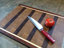 End Grain Cutting Board; 1 small