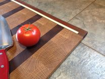End Grain Cutting Board; 2 small