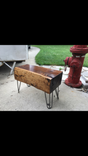 Sold.... Black Walnut Rough Sawn Slab Coffee/End Table 2 small