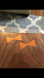 Sold... Solid Black Walnut End Table. Beautiful Knot And Cherry Bowtie Joints With Oil Finish. 4 small