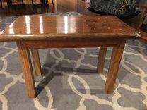 Repurposed Church Pew Bench Inlayed With Brass And Copper 5 small