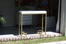Steel And Concrete Console Table 2 small